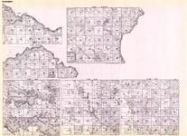 Morrison - Scandia, Cushing, Parker, Rosing, Motley, Rail Prairie, Curtis, Alexander Lake, Crow Wing River, Stanchfield, Minnesota State Atlas 1925c